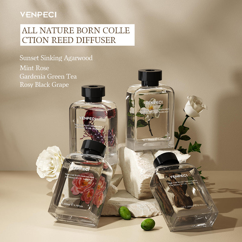 VENPECI All Nature Born Collection Reed Diffuser