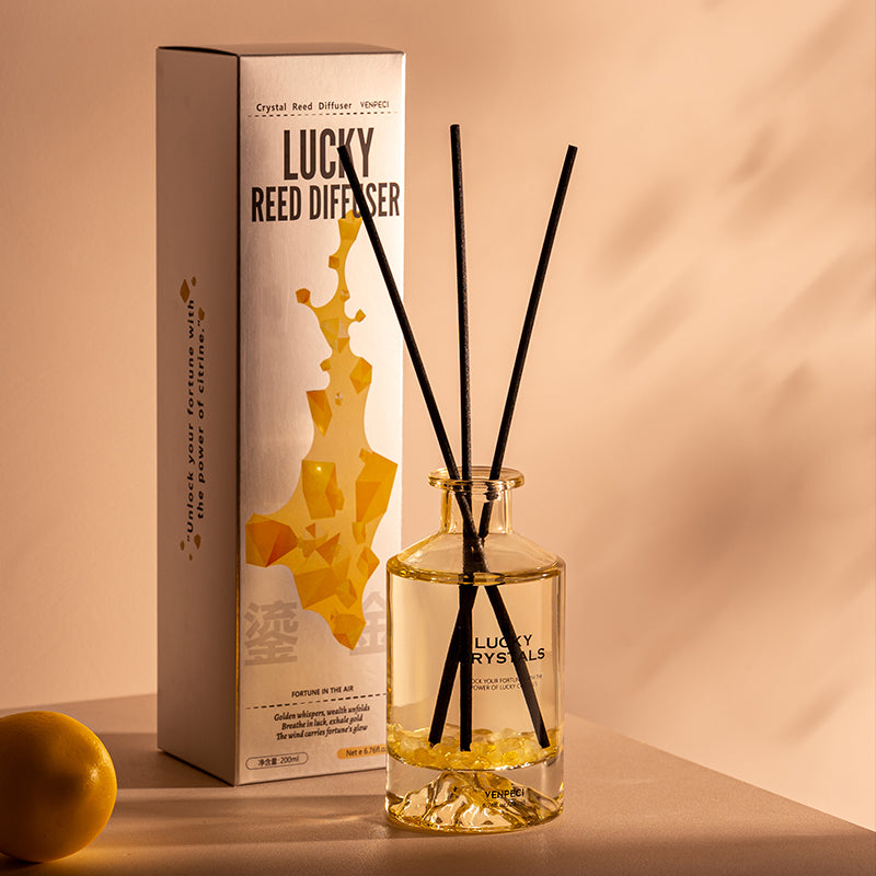 VENPECI Lucky Crystals Luxury Collection Reed Diffuser