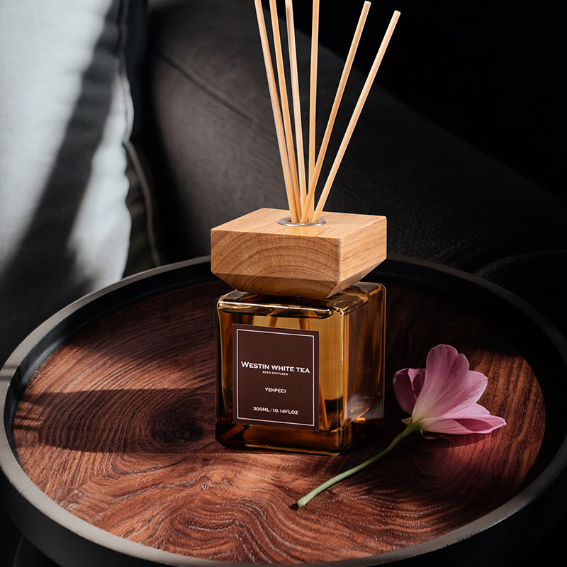 VENPECI Alchemy Reserve Amber Glass Reed Diffuser